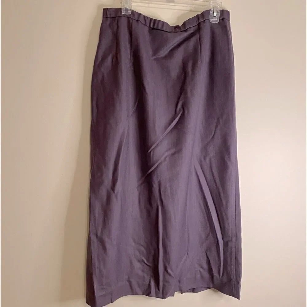 Pendleton Virgin Wool Gray Skirt Size 16